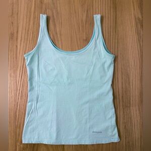 Patagonia Light Turquoise Blue Women's Tank Top